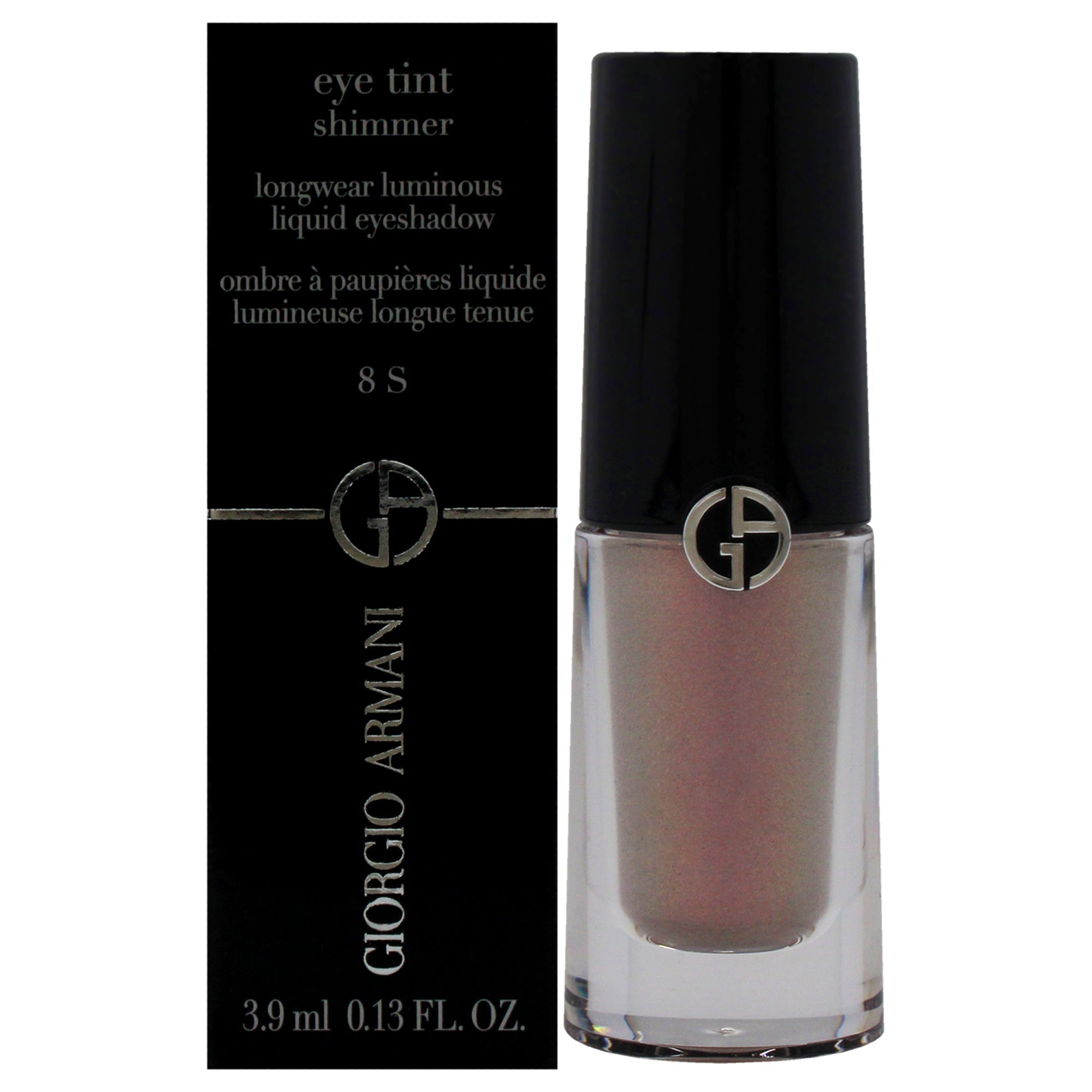 Eye Tint Shimmer Liquid Eyeshadow - 8 Rose by Giorgio Armani for Women - 0.13 oz Eye Shadow
