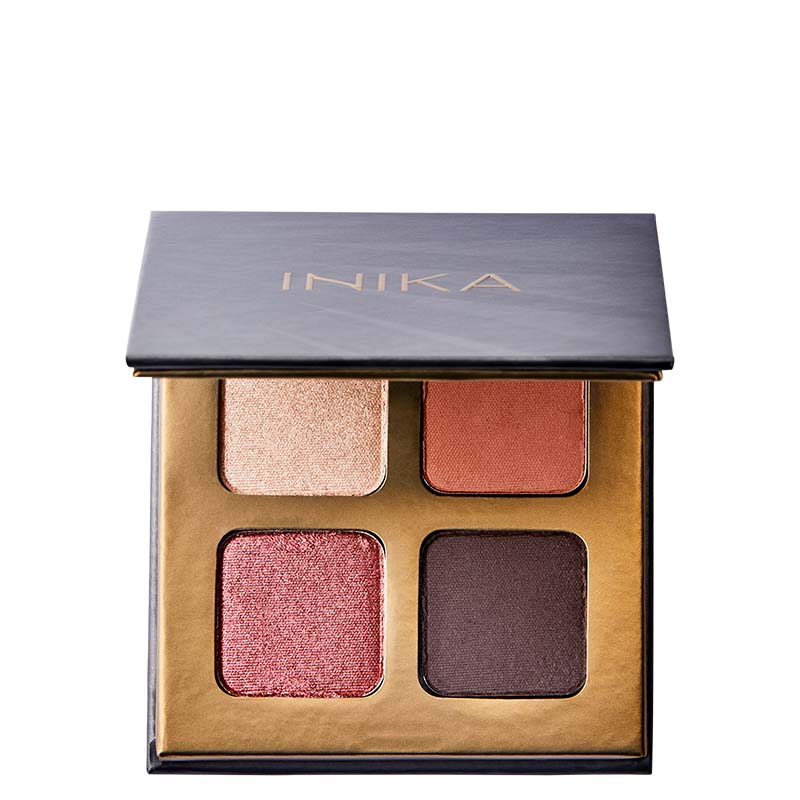INIKA Organic Quad Eyeshadow Palette - Flowers