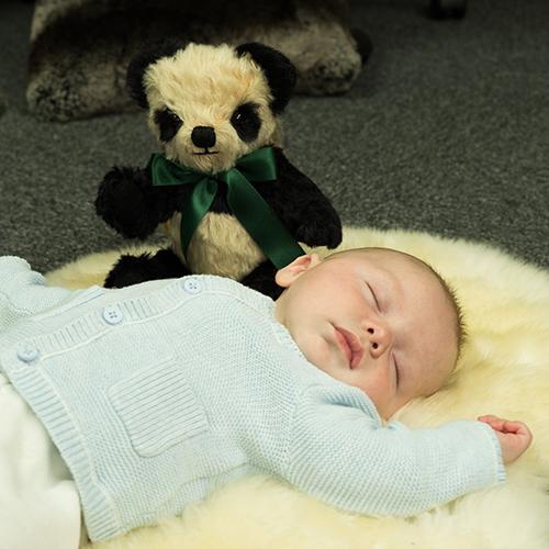 Antique Panda Bear by Merrythought UK CLEARANCE